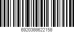 Código de barras (EAN, GTIN, SKU, ISBN): '6920388622158'