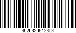 Código de barras (EAN, GTIN, SKU, ISBN): '6920830913308'