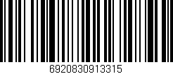 Código de barras (EAN, GTIN, SKU, ISBN): '6920830913315'