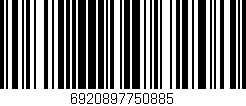 Código de barras (EAN, GTIN, SKU, ISBN): '6920897750885'