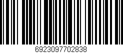 Código de barras (EAN, GTIN, SKU, ISBN): '6923097702838'