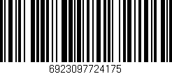 Código de barras (EAN, GTIN, SKU, ISBN): '6923097724175'