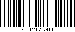 Código de barras (EAN, GTIN, SKU, ISBN): '6923410707410'
