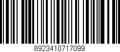 Código de barras (EAN, GTIN, SKU, ISBN): '6923410717099'