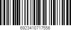 Código de barras (EAN, GTIN, SKU, ISBN): '6923410717556'
