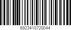 Código de barras (EAN, GTIN, SKU, ISBN): '6923410720044'