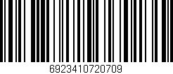 Código de barras (EAN, GTIN, SKU, ISBN): '6923410720709'