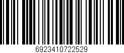 Código de barras (EAN, GTIN, SKU, ISBN): '6923410722529'