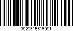 Código de barras (EAN, GTIN, SKU, ISBN): '6923615515391'