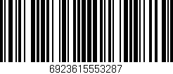 Código de barras (EAN, GTIN, SKU, ISBN): '6923615553287'