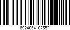 Código de barras (EAN, GTIN, SKU, ISBN): '6924064107557'
