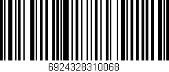 Código de barras (EAN, GTIN, SKU, ISBN): '6924328310068'
