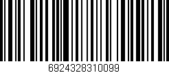 Código de barras (EAN, GTIN, SKU, ISBN): '6924328310099'