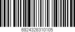 Código de barras (EAN, GTIN, SKU, ISBN): '6924328310105'
