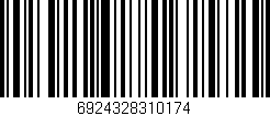 Código de barras (EAN, GTIN, SKU, ISBN): '6924328310174'