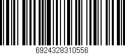 Código de barras (EAN, GTIN, SKU, ISBN): '6924328310556'