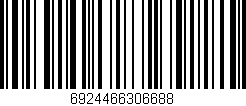 Código de barras (EAN, GTIN, SKU, ISBN): '6924466306688'
