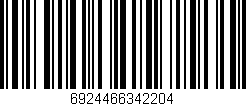 Código de barras (EAN, GTIN, SKU, ISBN): '6924466342204'