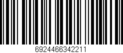 Código de barras (EAN, GTIN, SKU, ISBN): '6924466342211'