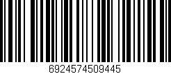 Código de barras (EAN, GTIN, SKU, ISBN): '6924574509445'