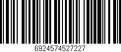 Código de barras (EAN, GTIN, SKU, ISBN): '6924574527227'