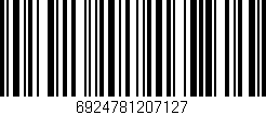 Código de barras (EAN, GTIN, SKU, ISBN): '6924781207127'