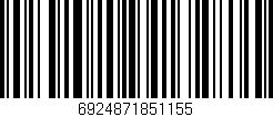 Código de barras (EAN, GTIN, SKU, ISBN): '6924871851155'