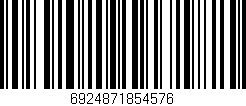 Código de barras (EAN, GTIN, SKU, ISBN): '6924871854576'