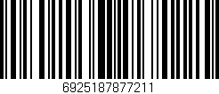 Código de barras (EAN, GTIN, SKU, ISBN): '6925187877211'
