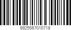 Código de barras (EAN, GTIN, SKU, ISBN): '6925567010719'