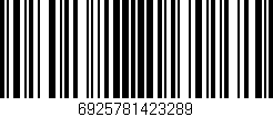 Código de barras (EAN, GTIN, SKU, ISBN): '6925781423289'