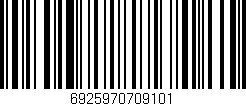 Código de barras (EAN, GTIN, SKU, ISBN): '6925970709101'