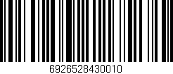Código de barras (EAN, GTIN, SKU, ISBN): '6926528430010'