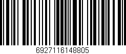 Código de barras (EAN, GTIN, SKU, ISBN): '6927116148805'