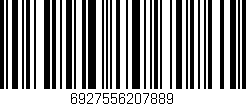 Código de barras (EAN, GTIN, SKU, ISBN): '6927556207889'