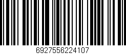 Código de barras (EAN, GTIN, SKU, ISBN): '6927556224107'