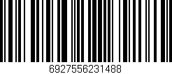Código de barras (EAN, GTIN, SKU, ISBN): '6927556231488'