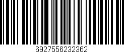 Código de barras (EAN, GTIN, SKU, ISBN): '6927556232362'