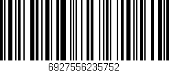 Código de barras (EAN, GTIN, SKU, ISBN): '6927556235752'