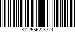 Código de barras (EAN, GTIN, SKU, ISBN): '6927556235776'