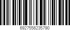 Código de barras (EAN, GTIN, SKU, ISBN): '6927556235790'