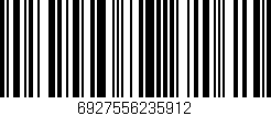 Código de barras (EAN, GTIN, SKU, ISBN): '6927556235912'