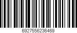 Código de barras (EAN, GTIN, SKU, ISBN): '6927556236469'
