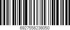 Código de barras (EAN, GTIN, SKU, ISBN): '6927556238050'