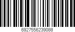 Código de barras (EAN, GTIN, SKU, ISBN): '6927556239088'