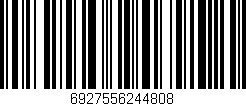 Código de barras (EAN, GTIN, SKU, ISBN): '6927556244808'
