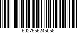 Código de barras (EAN, GTIN, SKU, ISBN): '6927556245058'