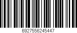Código de barras (EAN, GTIN, SKU, ISBN): '6927556245447'