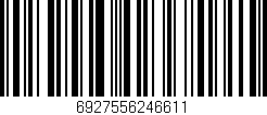 Código de barras (EAN, GTIN, SKU, ISBN): '6927556246611'