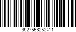 Código de barras (EAN, GTIN, SKU, ISBN): '6927556253411'